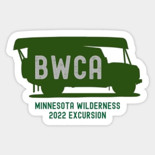 BWCA 2022 Excursion Sticker